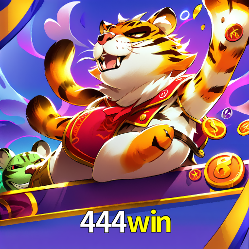 Imagem promocional da 444win mostrando a plataforma e suas vantagens